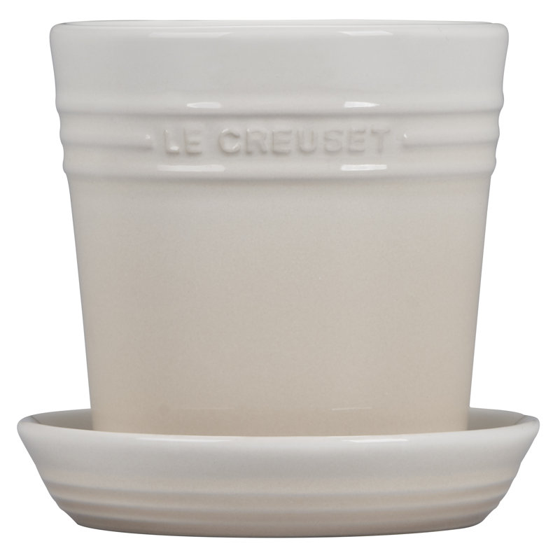 Le Creuset Herb Ceramic Pot Planter & Reviews Wayfair